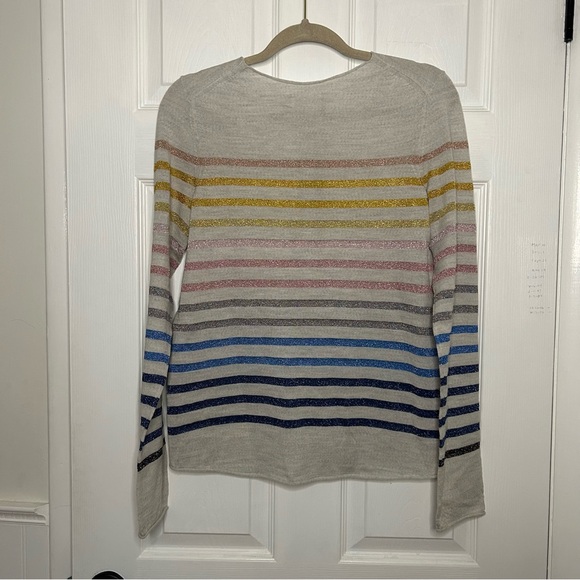 Zadig & Voltaire Hila Lurex Metallic Sweater - Picture 7 of 10